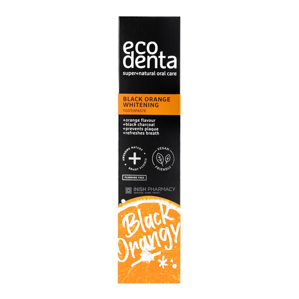 EcoDenta Black Orange Whitening Toothpaste 100ml from Eco Denta