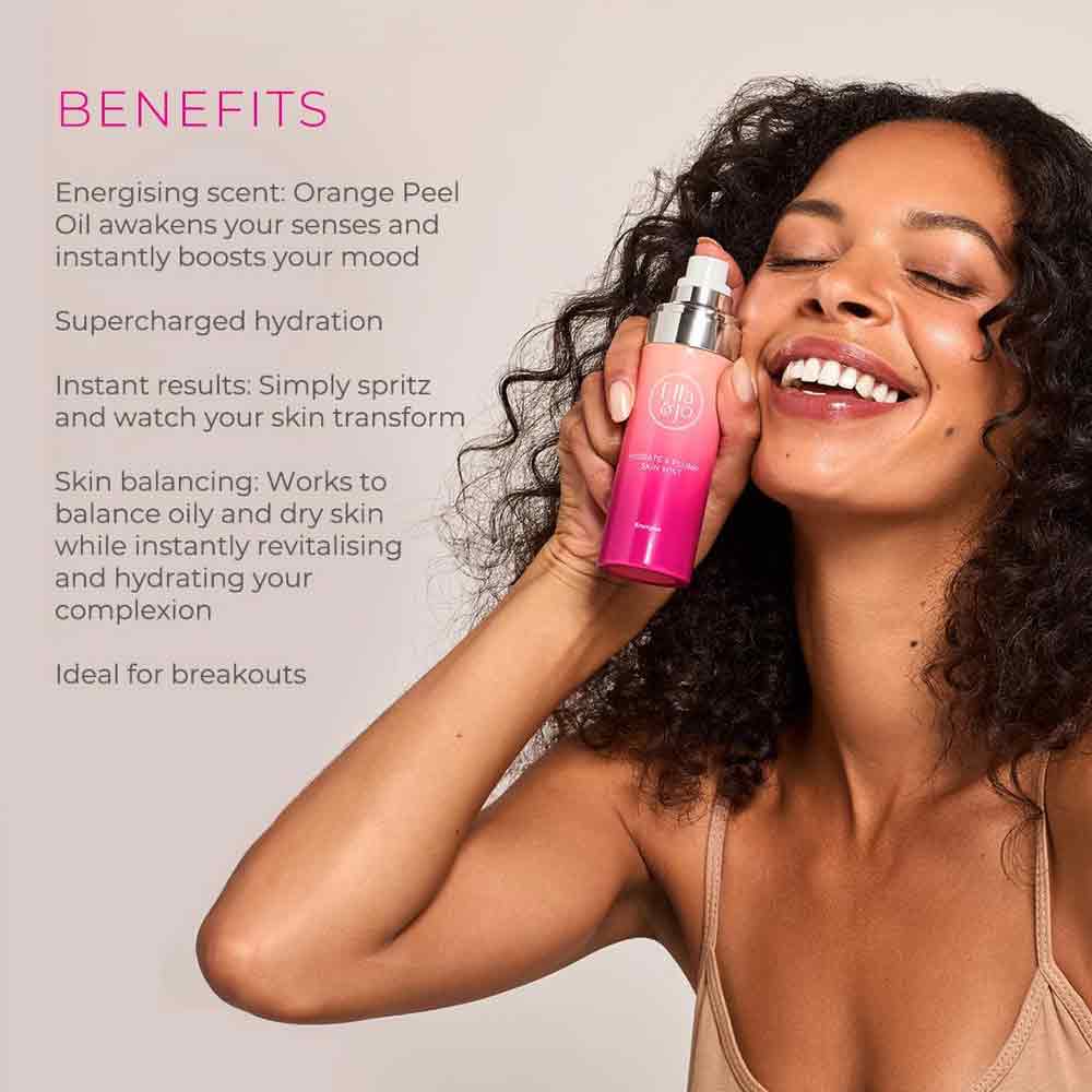 Ella & Jo Hydrate & Plump Skin Mist - Energise