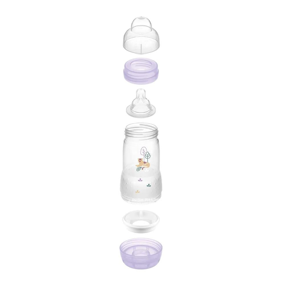 Mam Easy Start Anti-Colic Bottle 0m+ 160ml 3 Pack - Boy