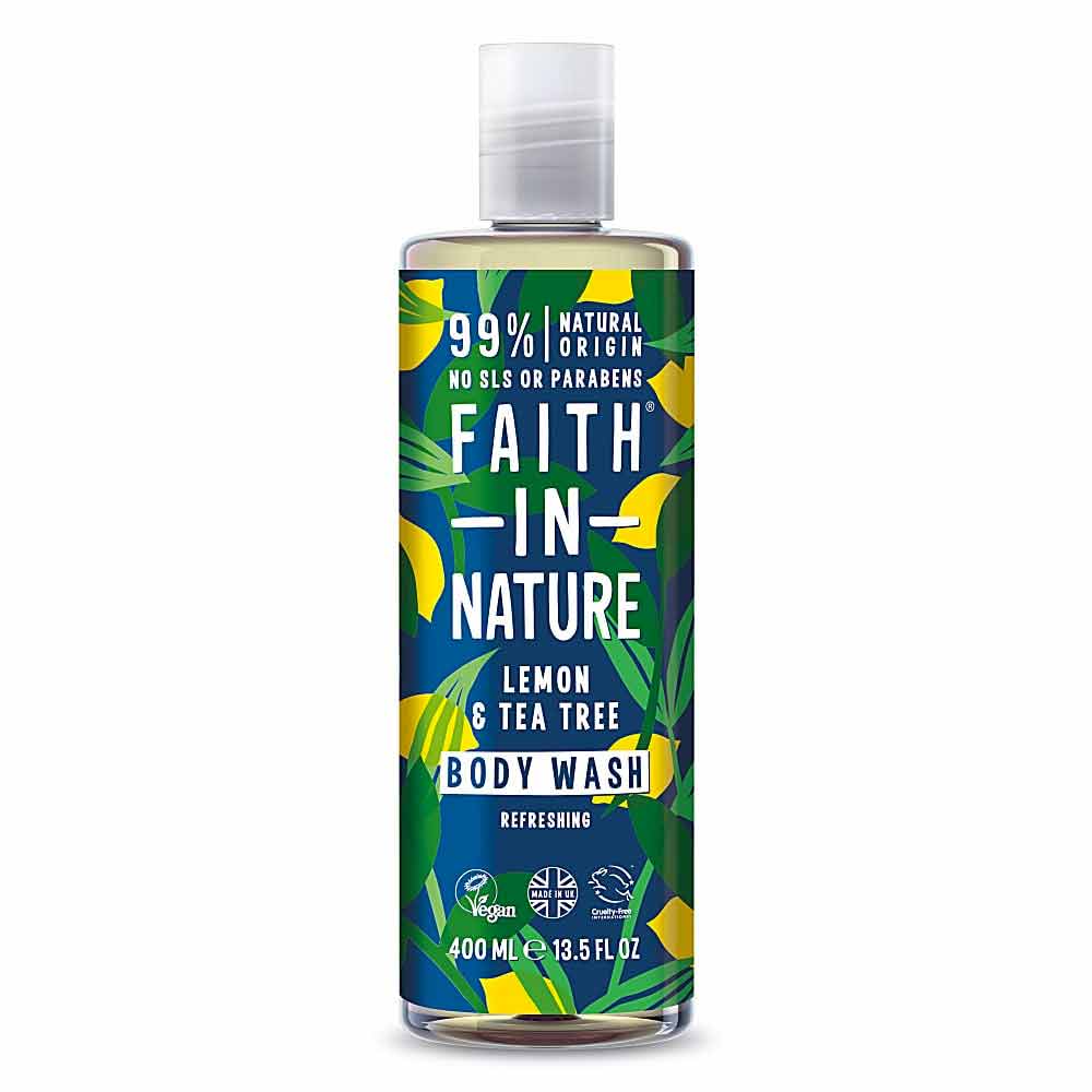 Faith in Nature Lemon & Tea Tree Body Wash 400ml