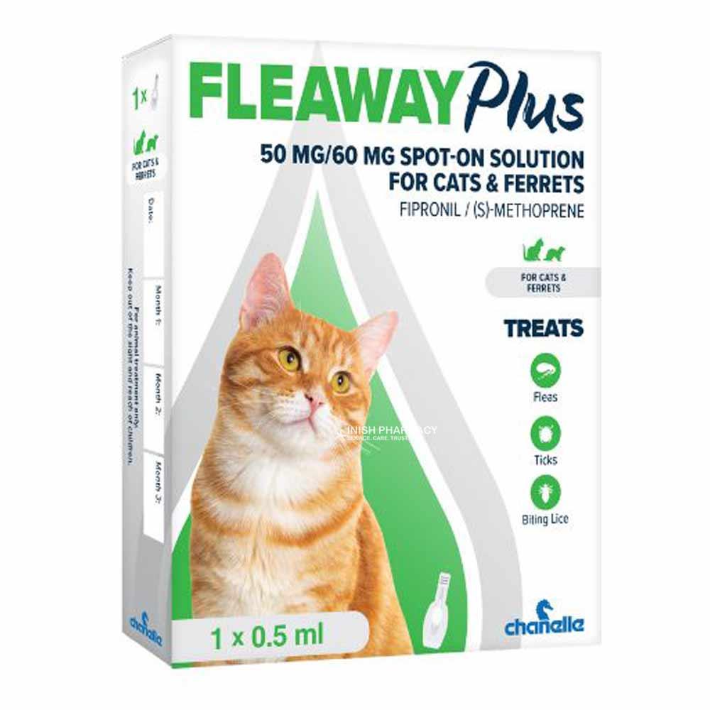 Fleaway Plus Spot-On Solution for Cats & Ferrets