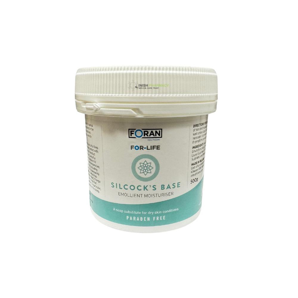 Forans Silcocks Base Emollient Moisturiser 500g