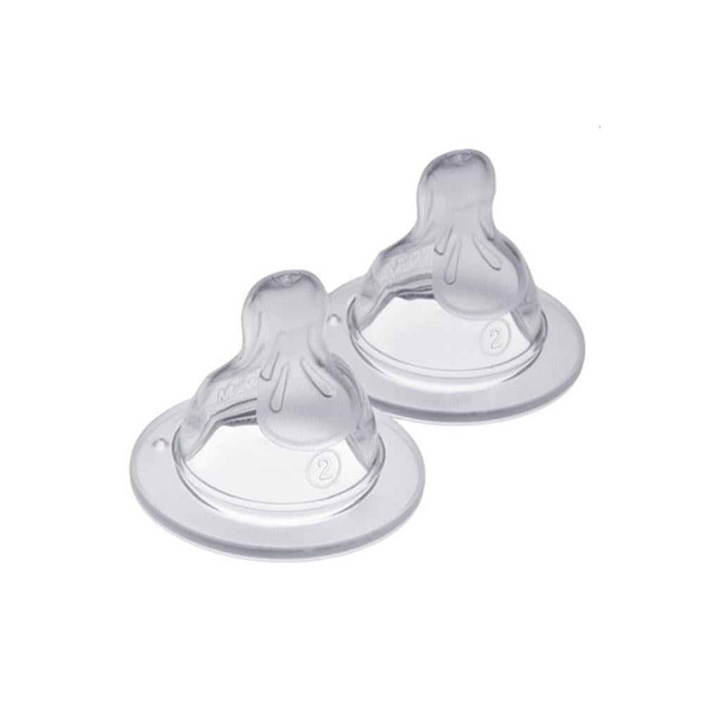 MAM Teats Medium Flow 2m+ Twin Pack