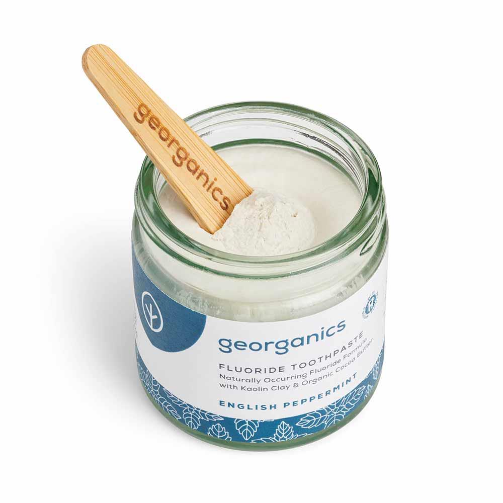 Georganics Fluoride Toothpaste - Peppermint - 60ml