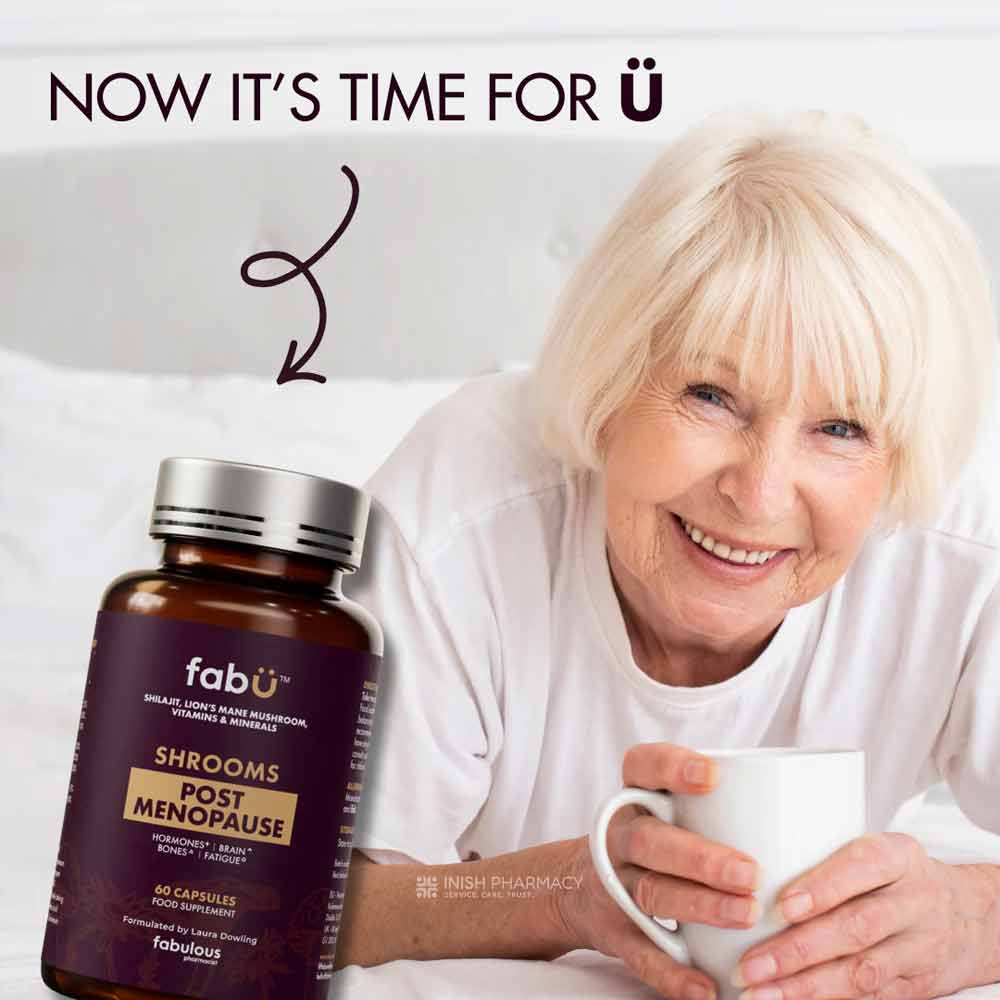 FabU Shrooms Post Menopause 60 Capsules