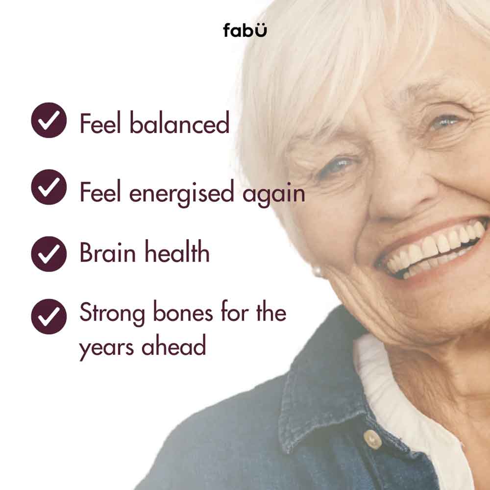 FabU Shrooms Post Menopause 60 Capsules
