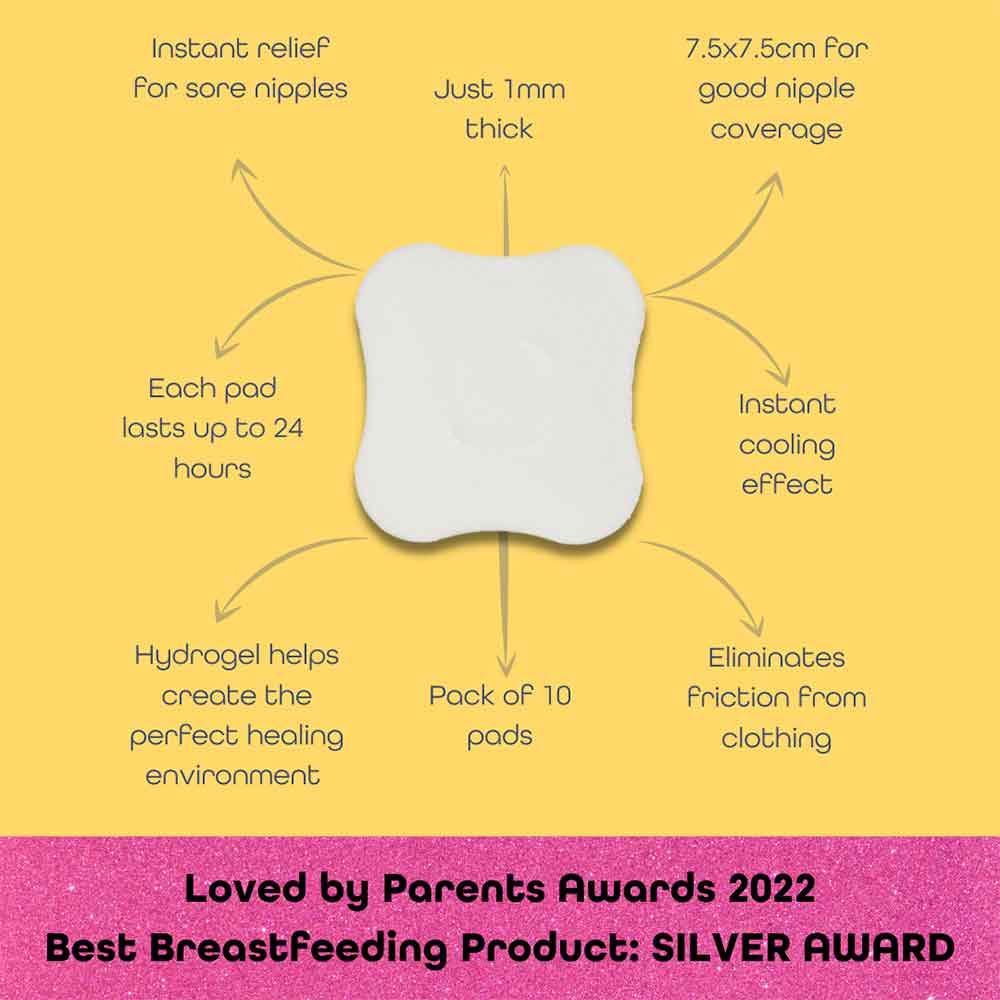 First Days Maternity Hydrogel Breast Pads 10 Pack