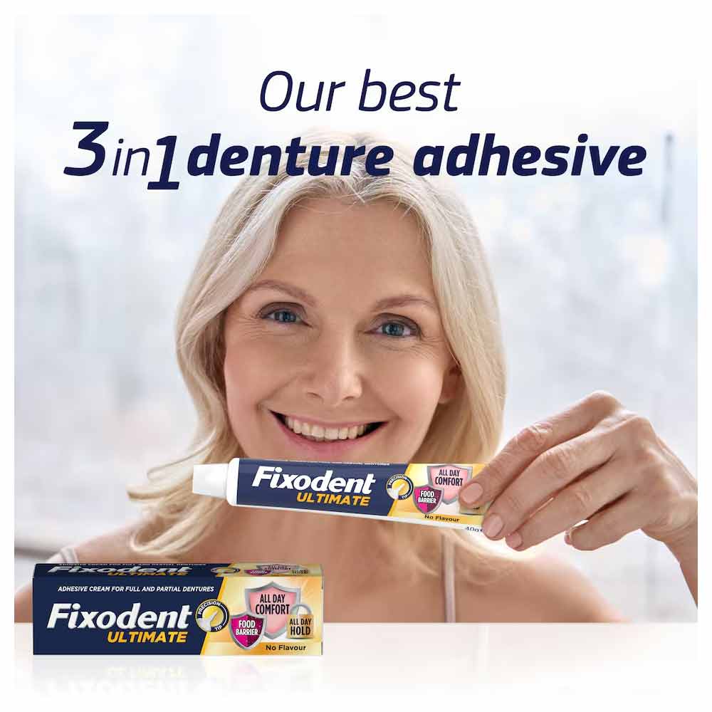 Fixodent Ultimate Denture Adhesive Cream 40g