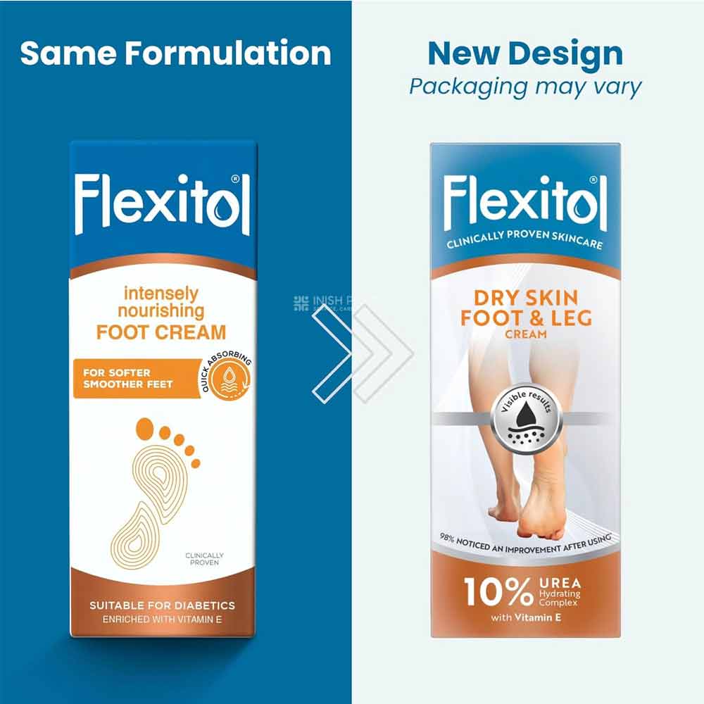 Flexitol Dry Skin Foot & Leg Cream with Vitamin E 145g