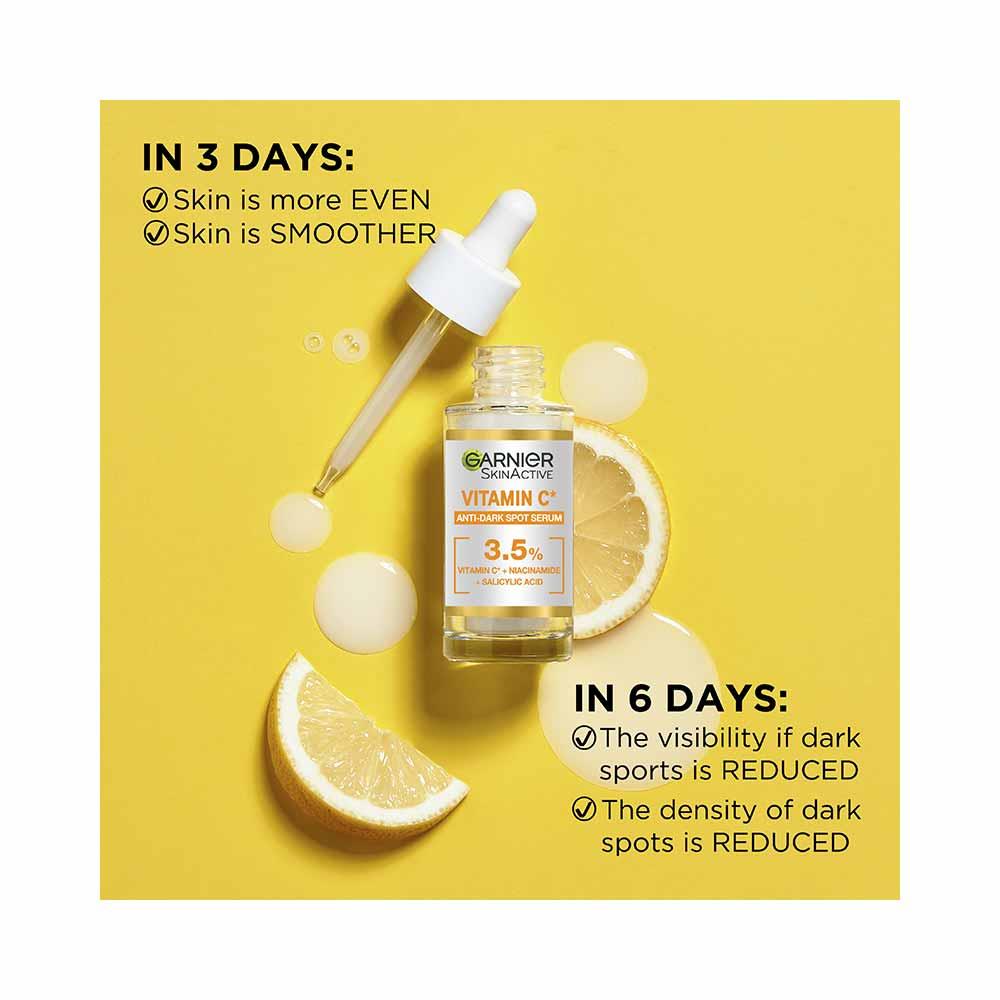 Garnier SkinActive Vitamin C Anti-Dark Spot Brightening Serum 30ml