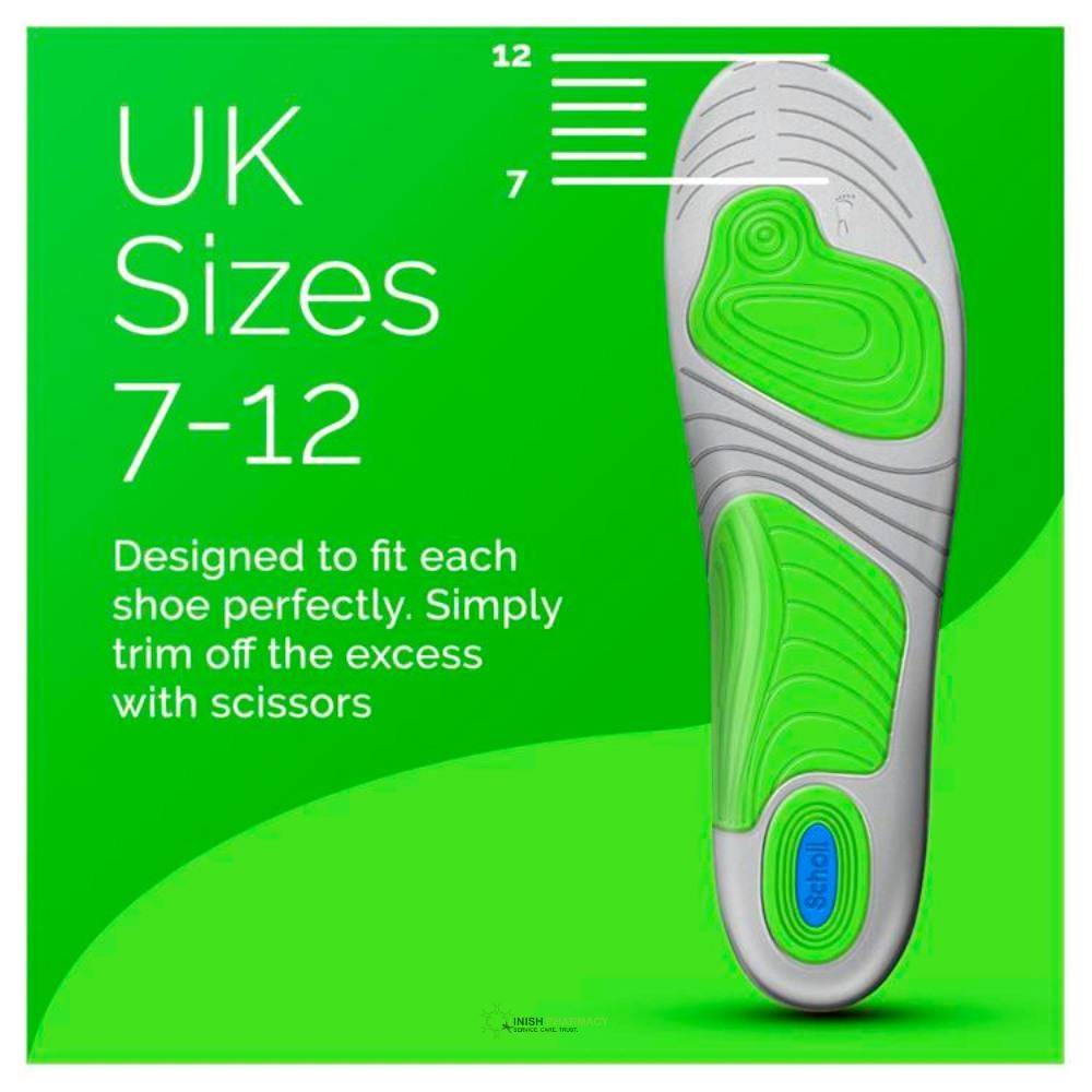 Scholl Gel Activ Men Sport Insoles