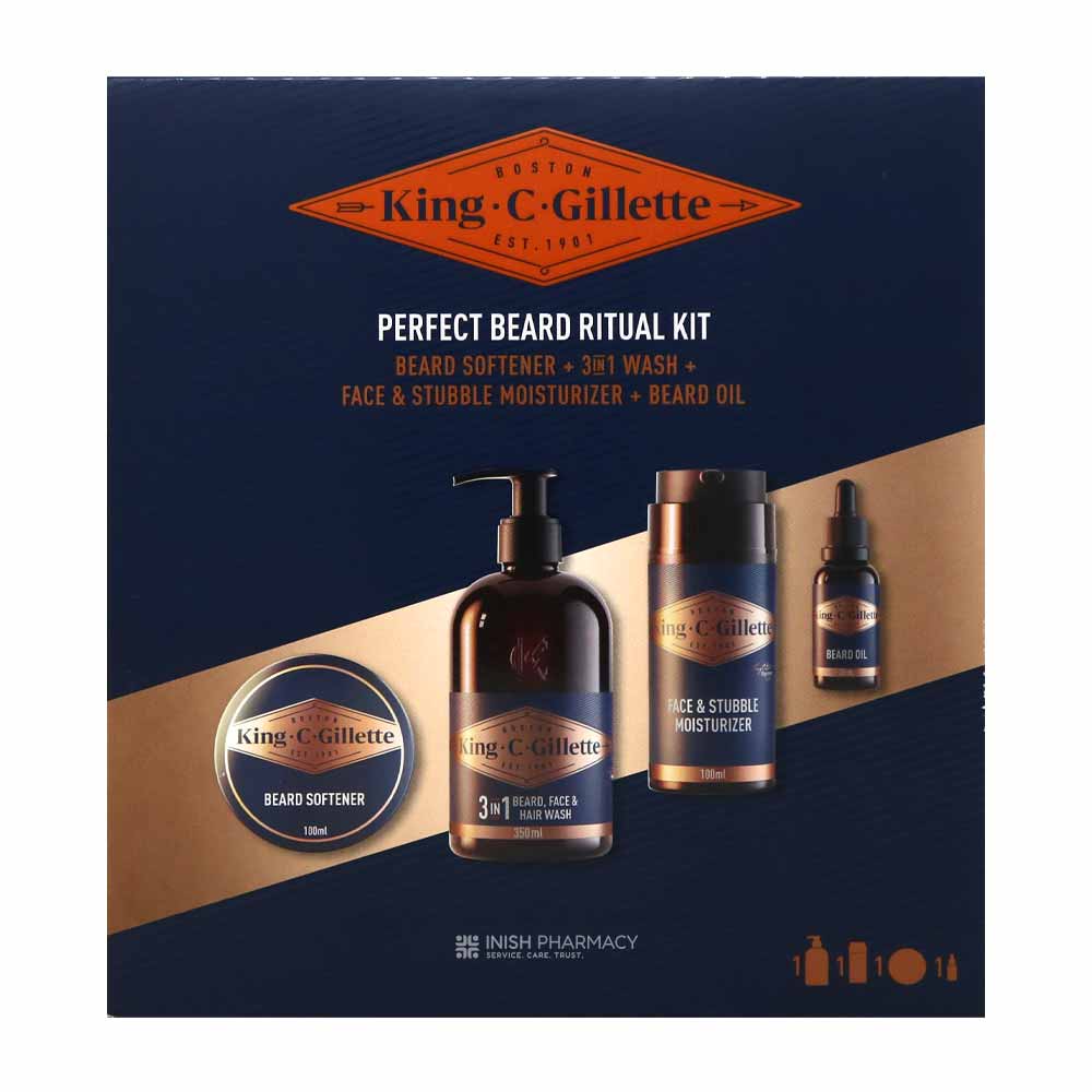 King C Gillette Perfect Beard Kit