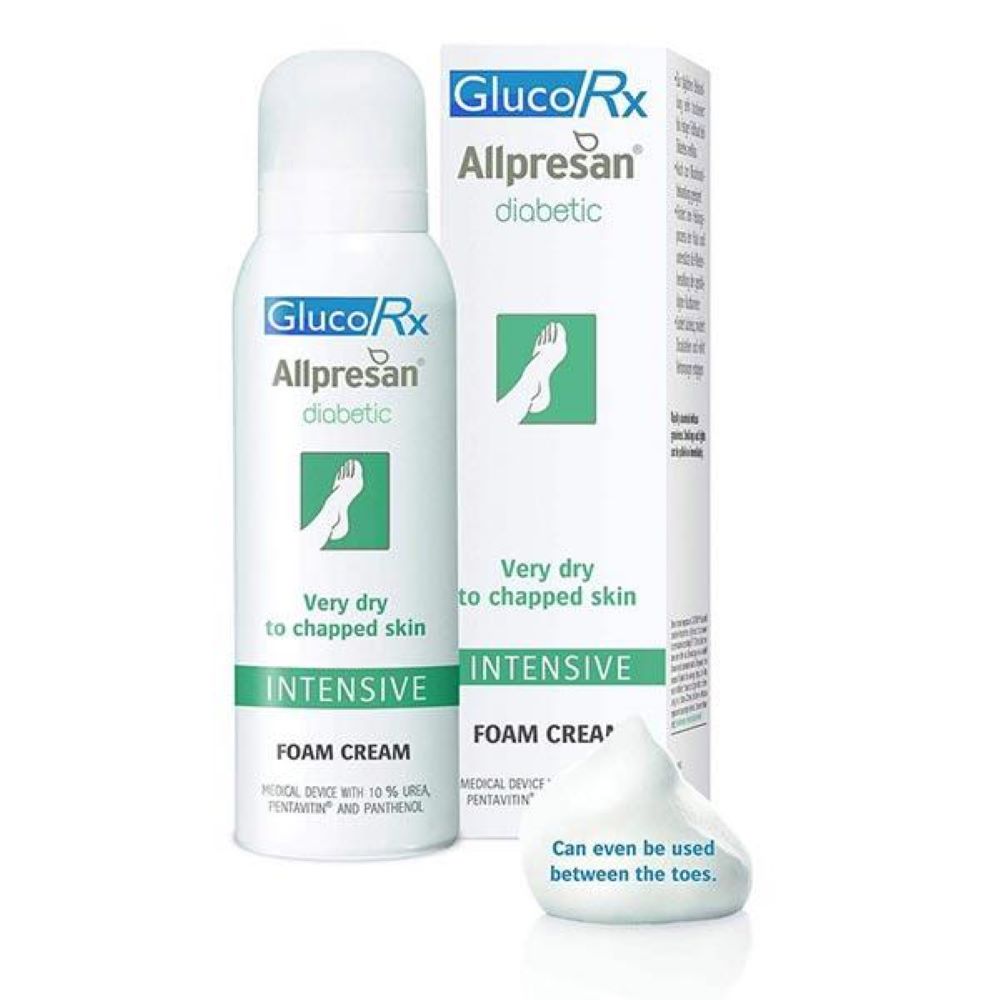 GlucoRx Allpresan Diabetic Foam Cream Intensive 125ml