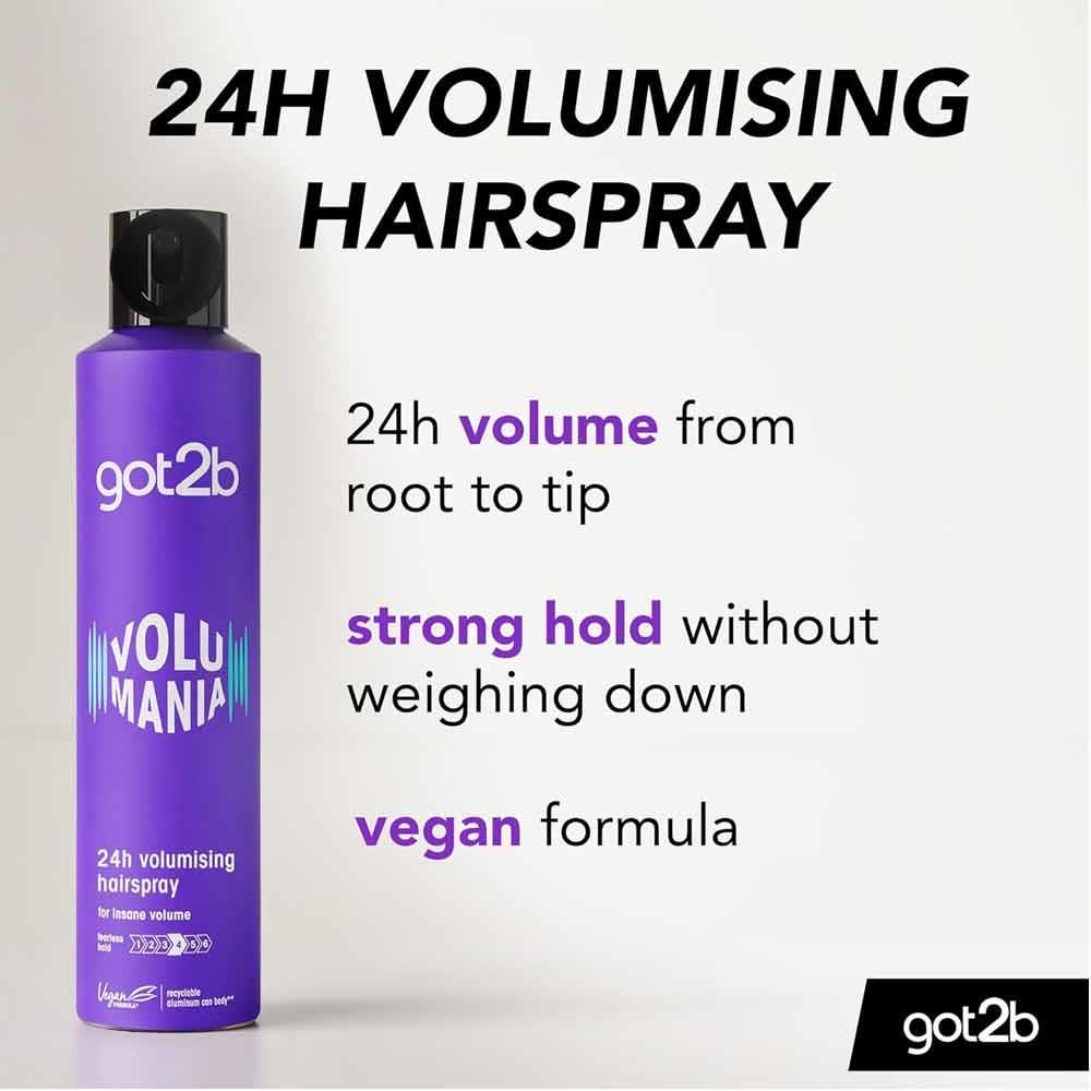 Schwarzkopf Got2b Volumania Hairspray 300ml