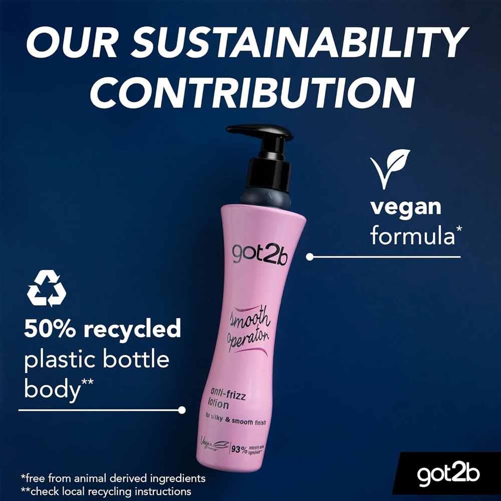 Schwarzkopf Got2b Smooth Operator Anti-Frizz Lotion 200ml