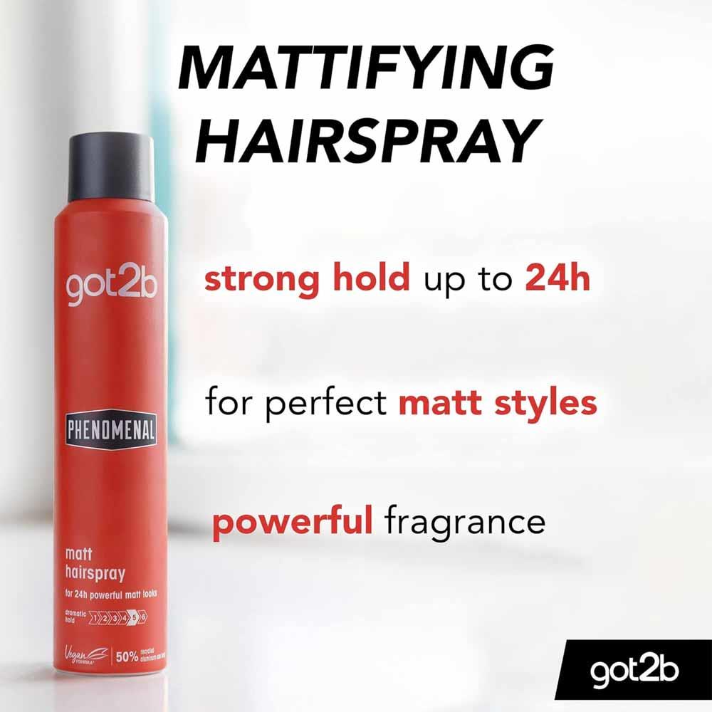 Schwarzkopf Got2b Phenomenal Finishing Hairspray 200ml