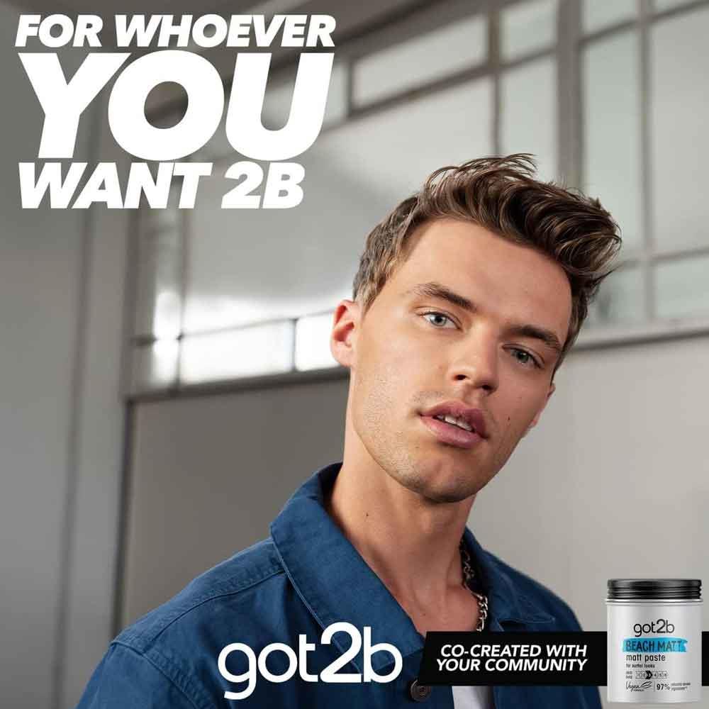 Schwarzkopf Got2b Beach Matt Surfer Look Matt Paste 100ml