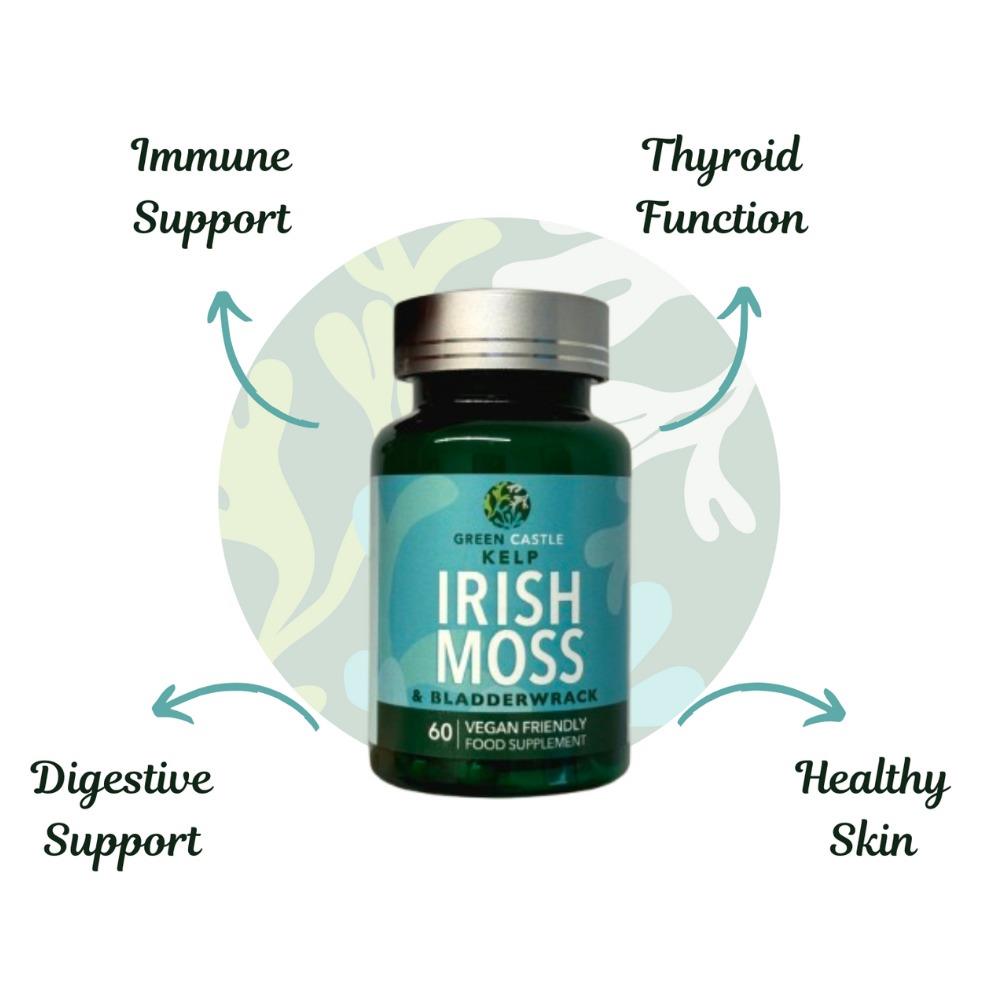 GreenCastle Kelp Irish Moss & Bladderwrack 60 Capsules