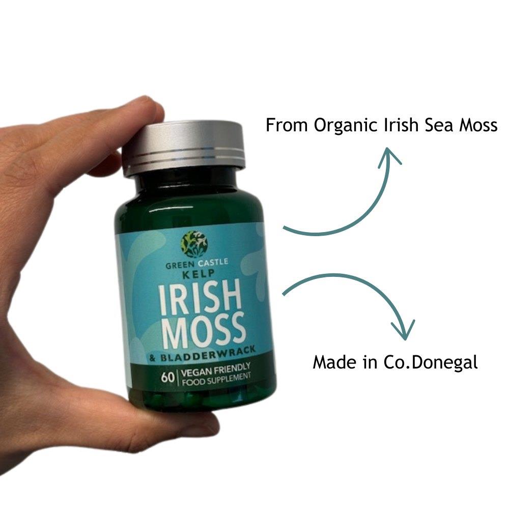 GreenCastle Kelp Irish Moss & Bladderwrack 60 Capsules