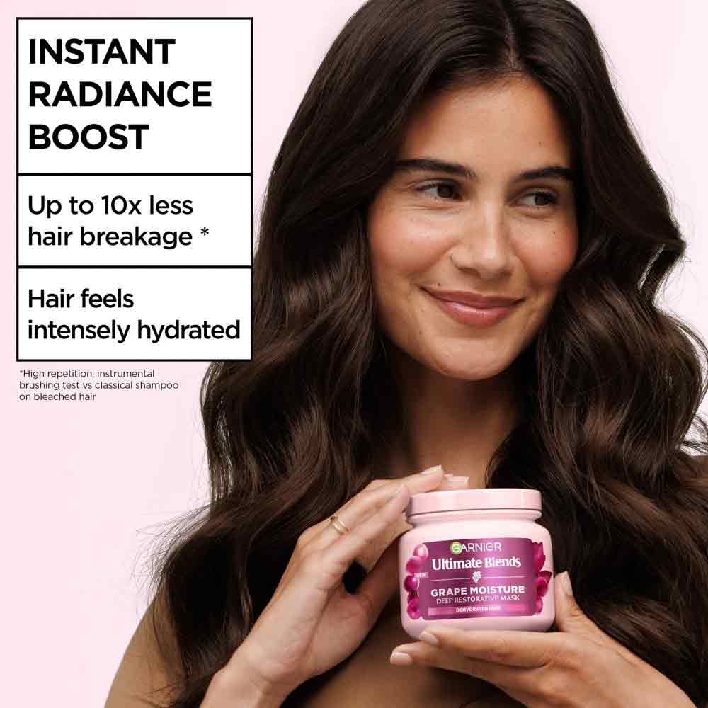 Garnier Ultimate Blends Grape Moisture Mask 340ml
