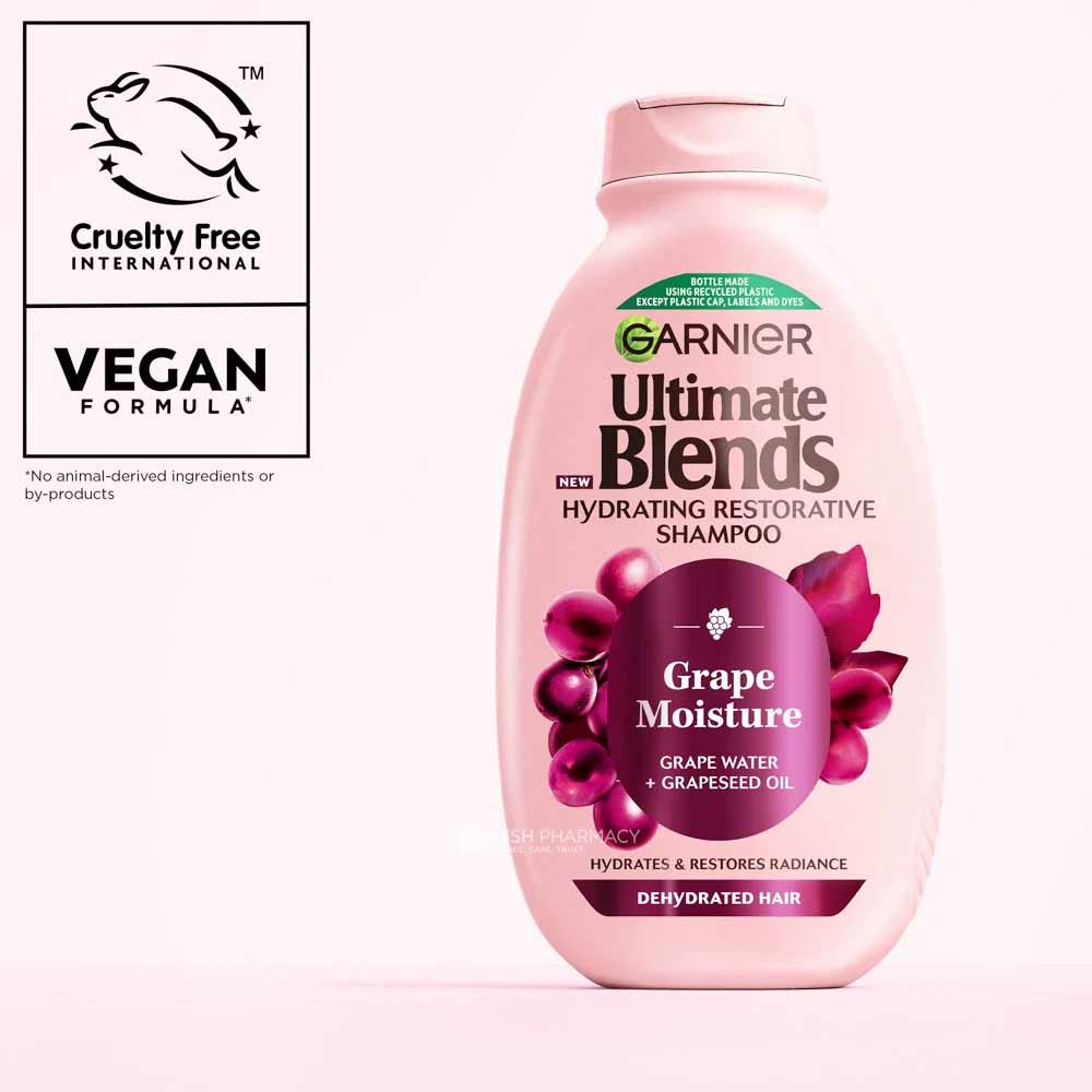 Garnier Ultimate Blends Grape Moisture Shampoo 300ml