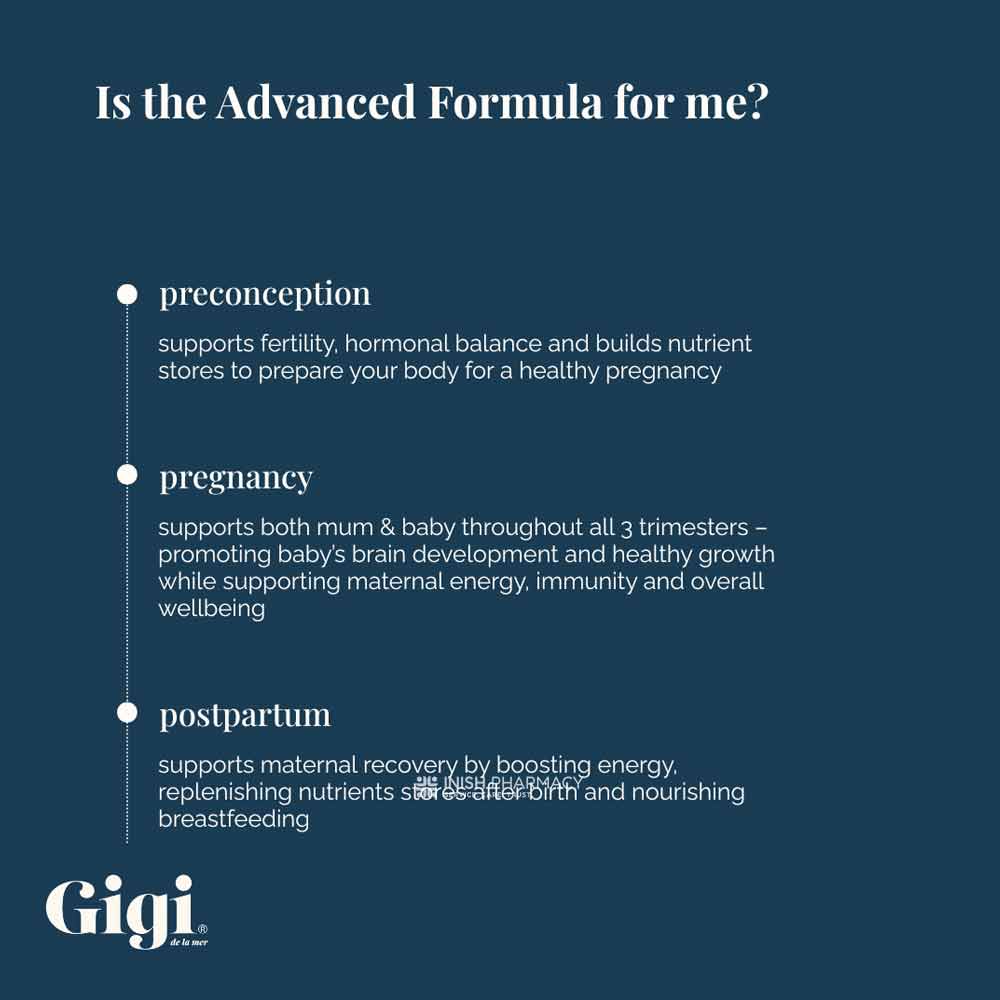 Gigi Advanced Pre-Conception & Pregnancy Blend Tropical 200g