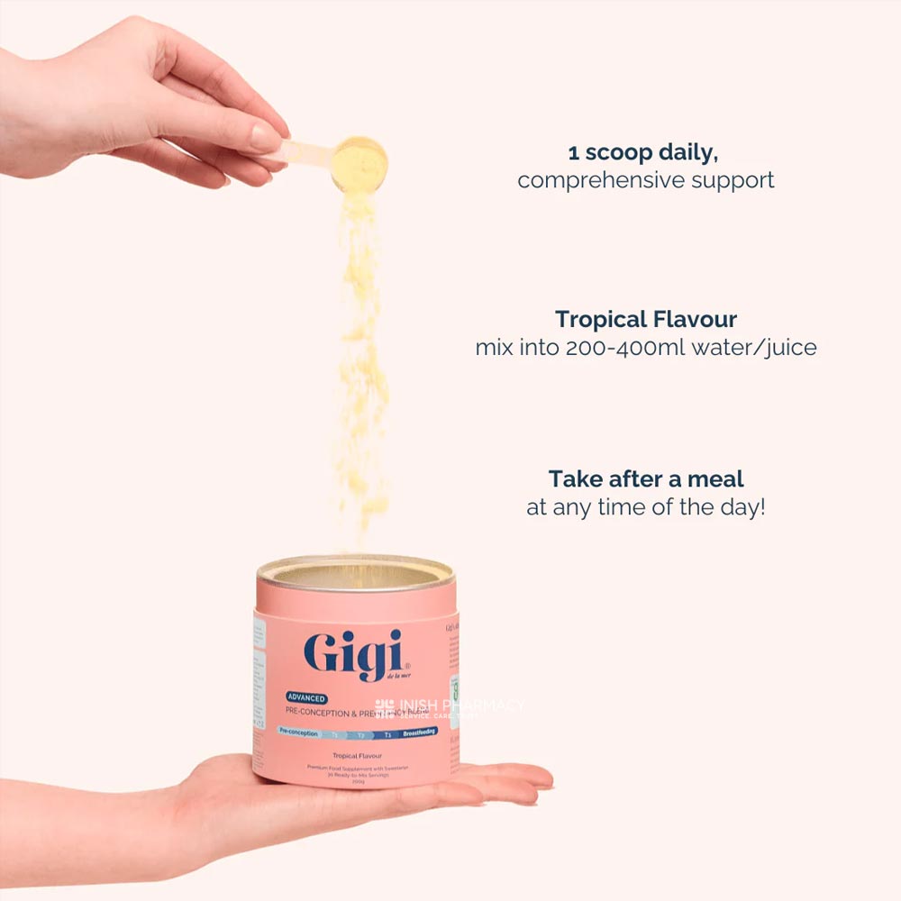 Gigi Advanced Pre-Conception & Pregnancy Blend Tropical 200g