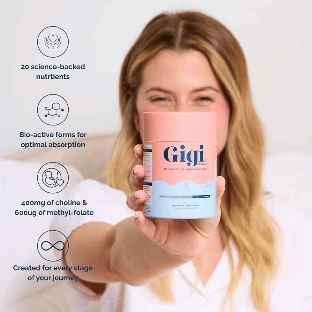 Gigi Pre-Conception & Pregnancy Blend Capsules 90 Capsules