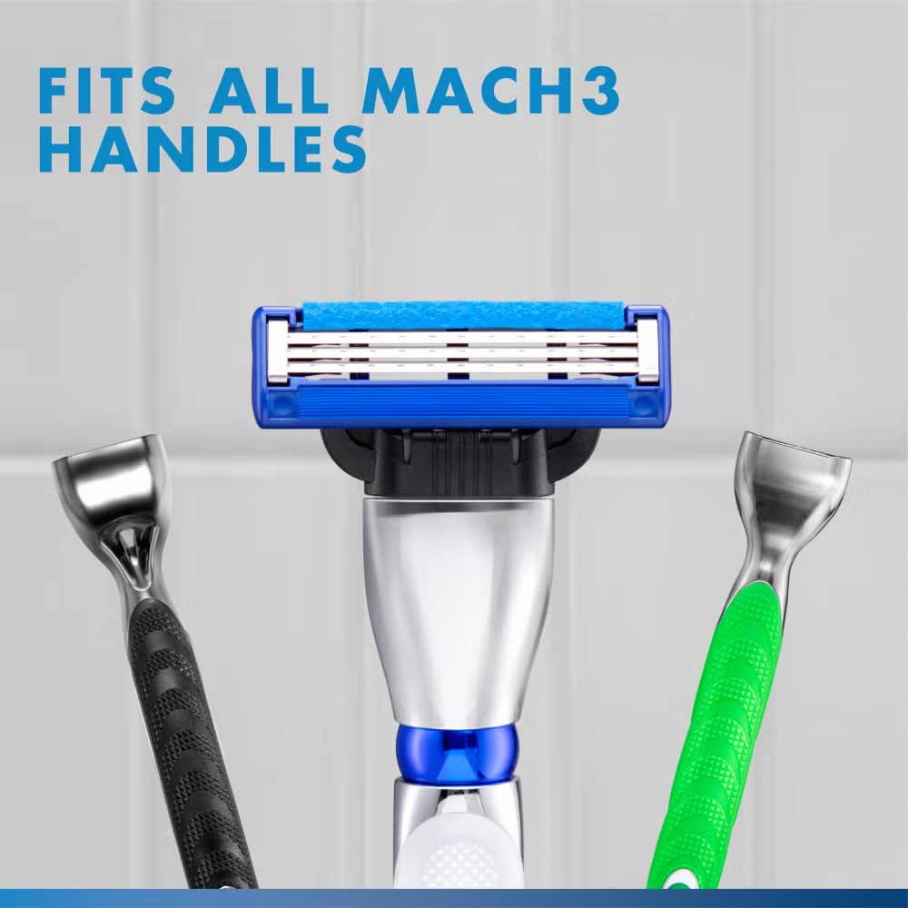 Gillette Mach 3 Blades Turbo 4 Pack