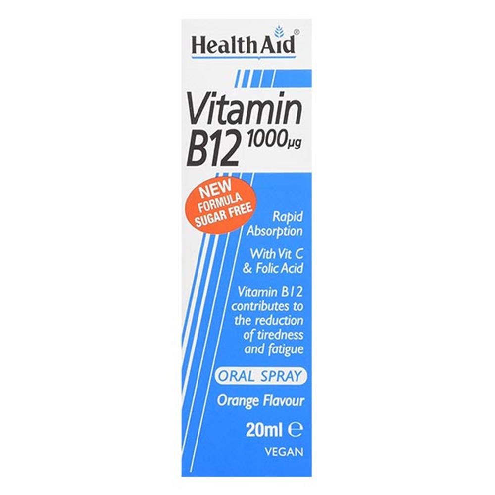 Health Aid Vitamin B12 1000ug Oral Spray 20ml