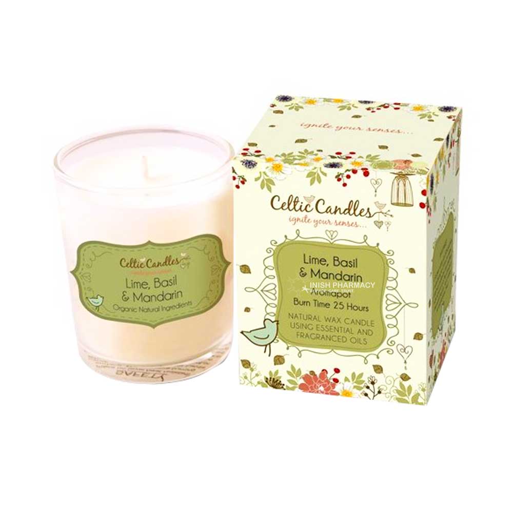 Celtic Candles Lime Basil & Mandarin Aromapot 9cl