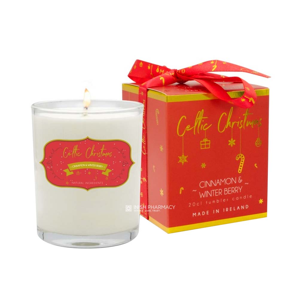Celtic Candles Cinnamon & Winter Berries Aromapot