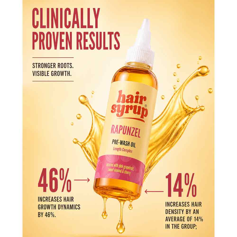 Hair Syrup Pre-Wash Oil Rapunzel 100ml