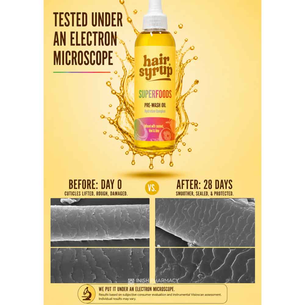 Hair Syrup Pre-Wash Oil Superfoods 100ml