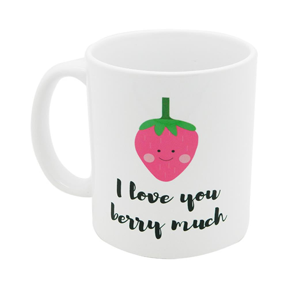 I Love You Berry Much Mug