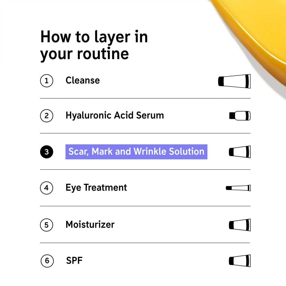 The Inkey List Super Solutions Scar Mark & Wrinkle Solution 1% Retinol 30ml