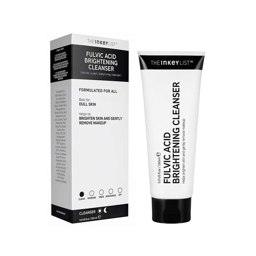 The Inkey List Fulvic Acid Brightening Cleanser 150ml