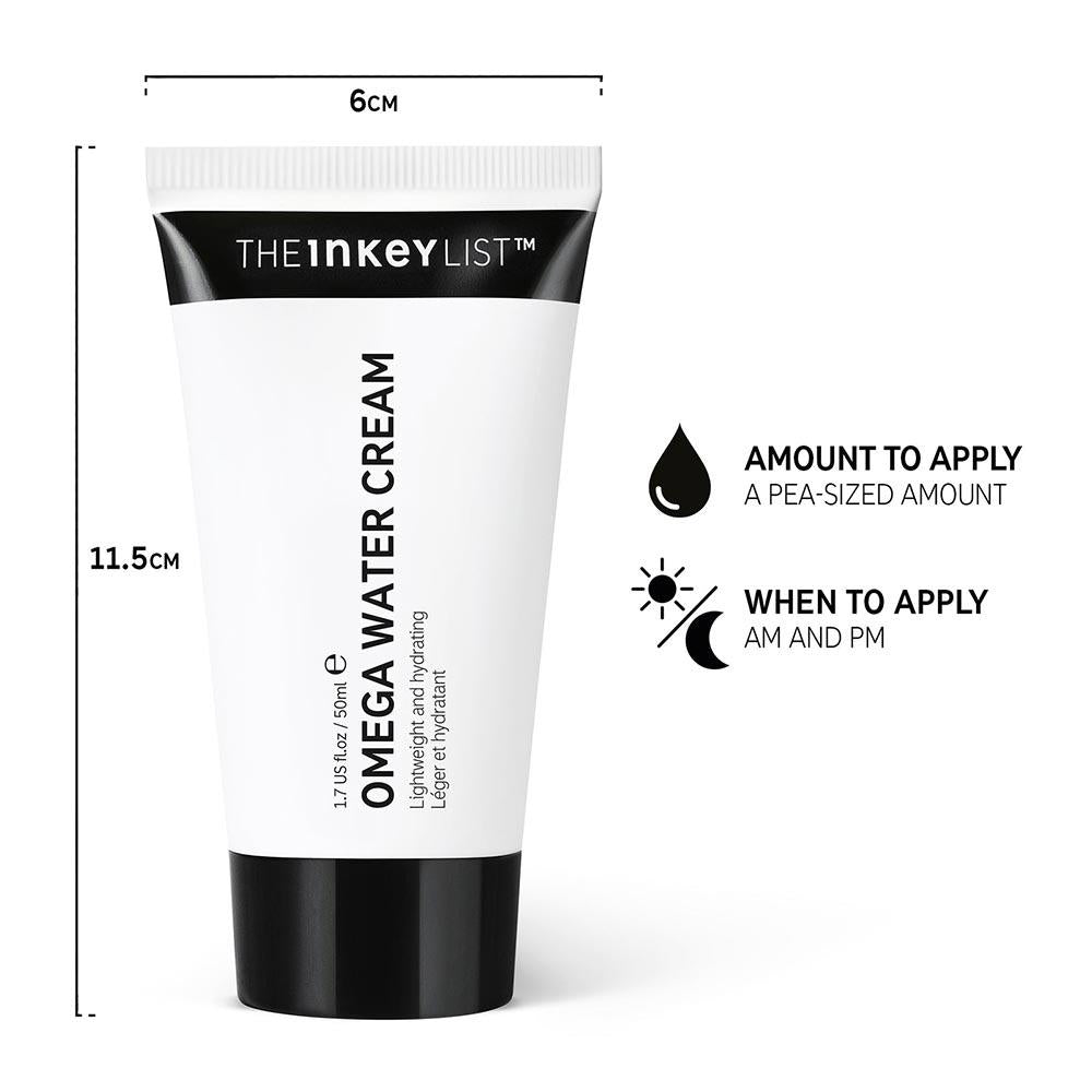 The Inkey List Omega Water Cream Moisturiser 50ml