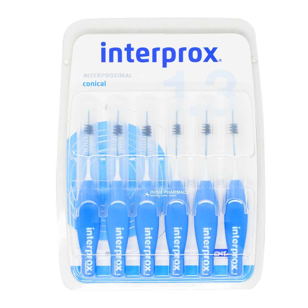 Dentaid Interprox Interdental Brushes Conical 1.3mm