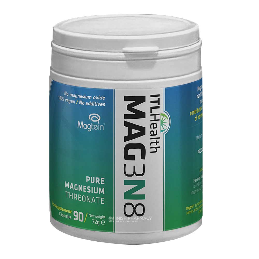 ITL Health MAG3N8 Pure Magnesium Threonate 90 Capsules