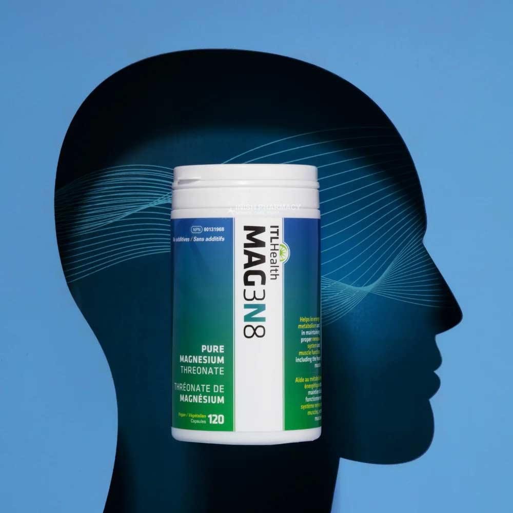 ITL Health MAG3N8 Pure Magnesium Threonate 90 Capsules