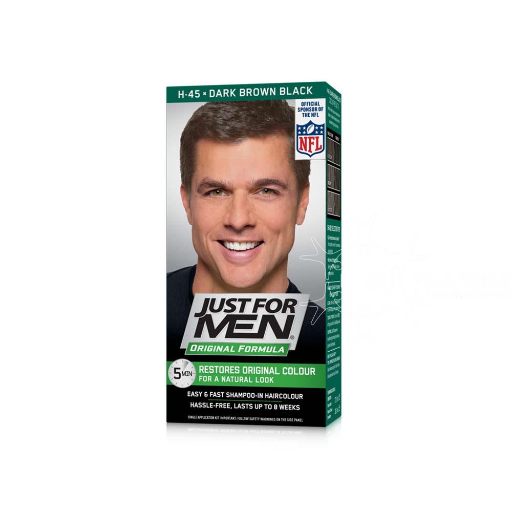 Just For Men Original Formula H45 Dark Brown Black