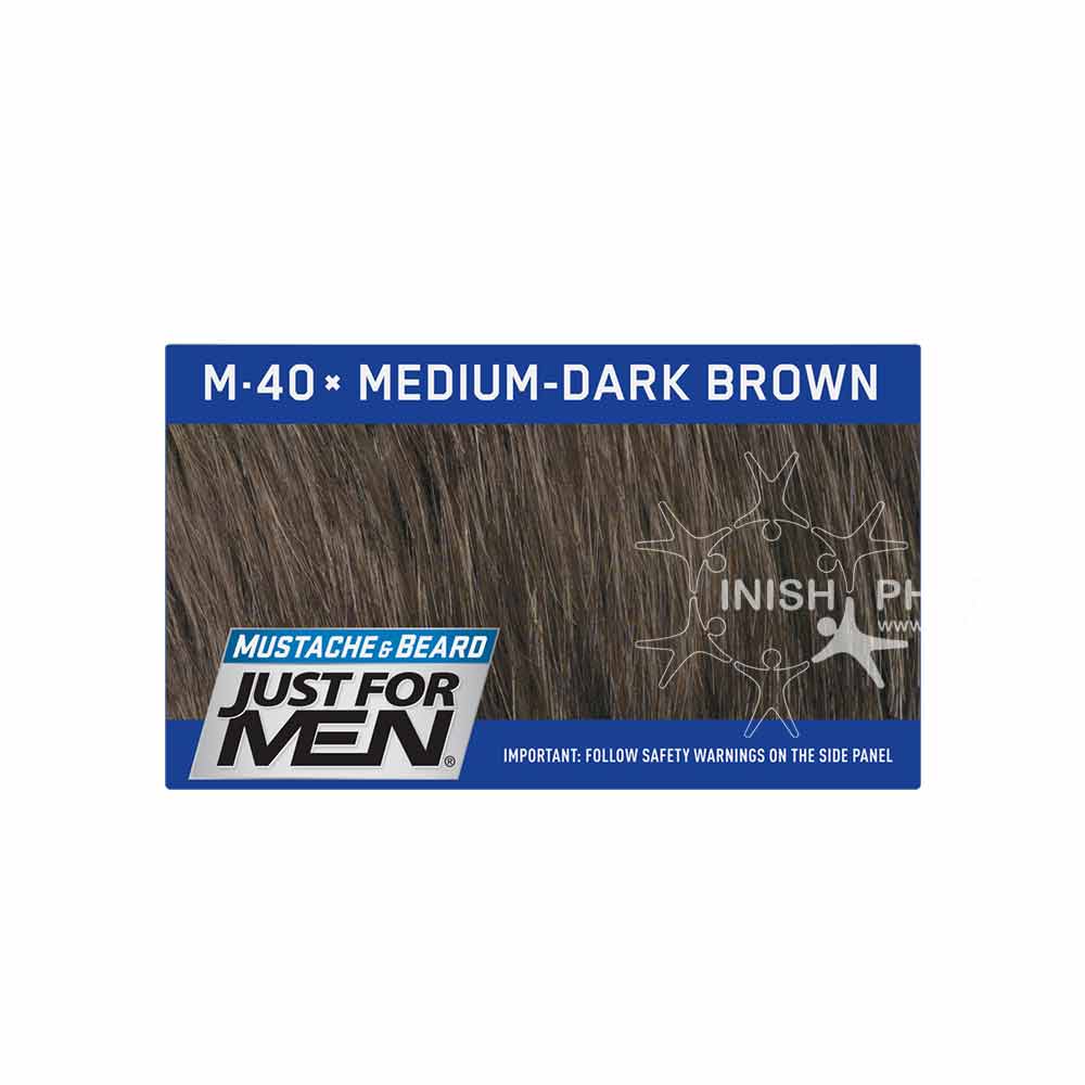 Just For Men Moustache & Beard M40 Medium Dark Brown