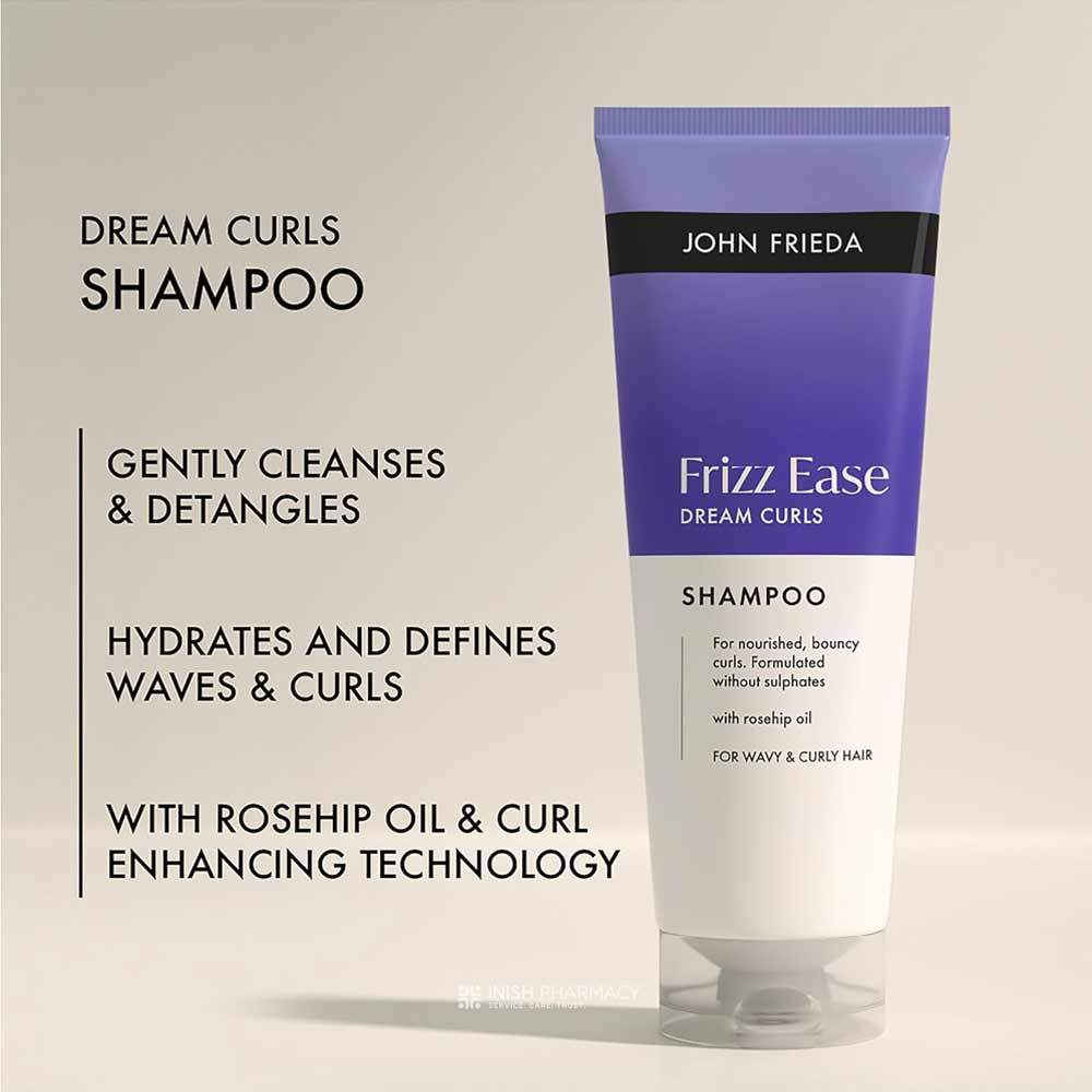 John Frieda Frizz Ease Dream Curls Sulfate-Free Shampoo 250ml