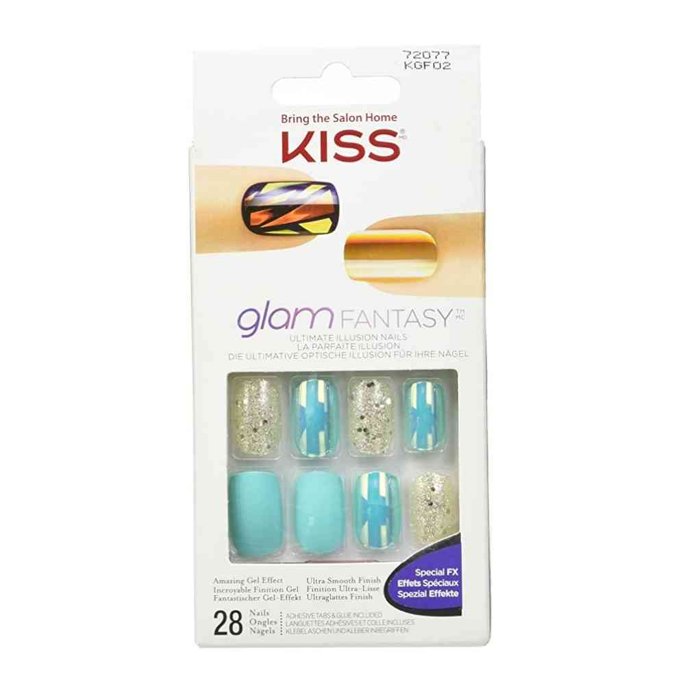 Kiss Glam Fantasy Nails Trampoline