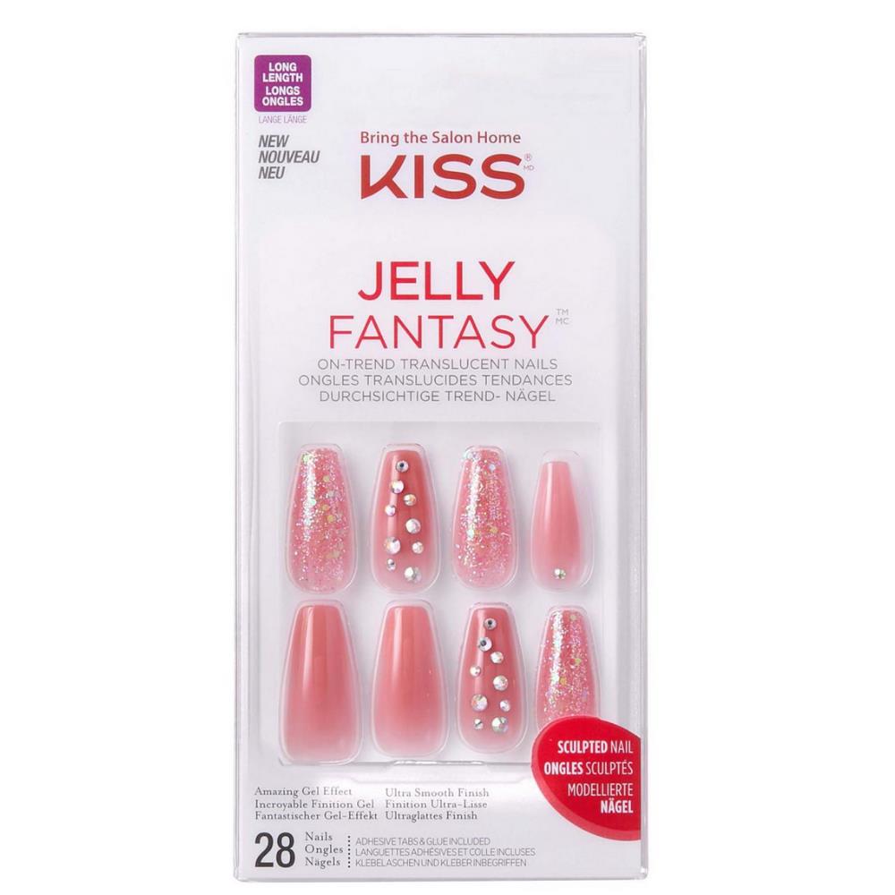 KISS Gel Fantasy Jelly Nails - Be Jelly