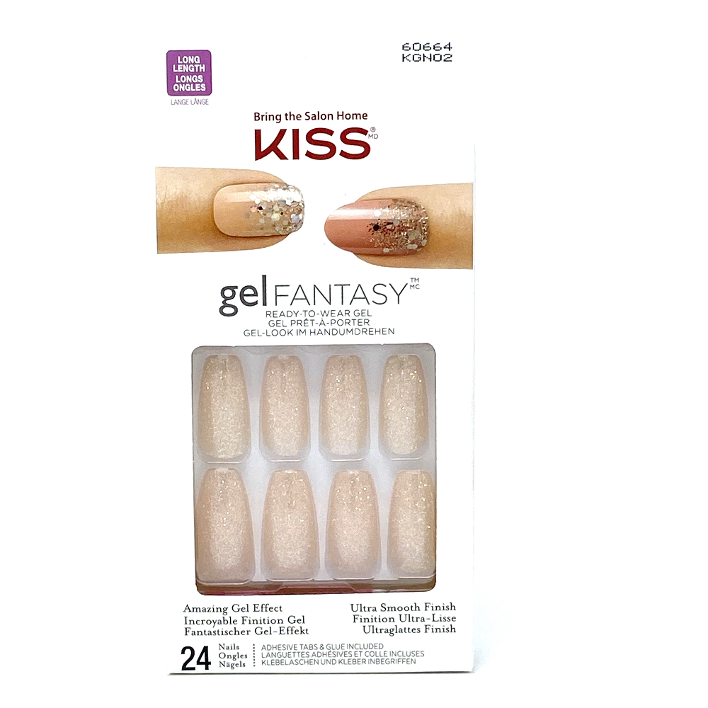 Kiss Gel Fantasy False Nails Rock Candy