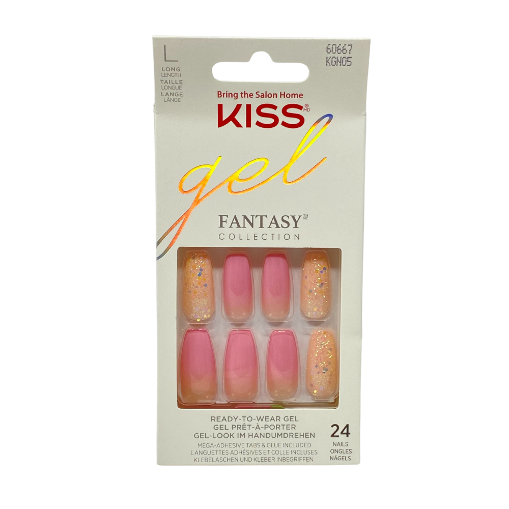Kiss Gel Fantasy False Nails Freshen Up