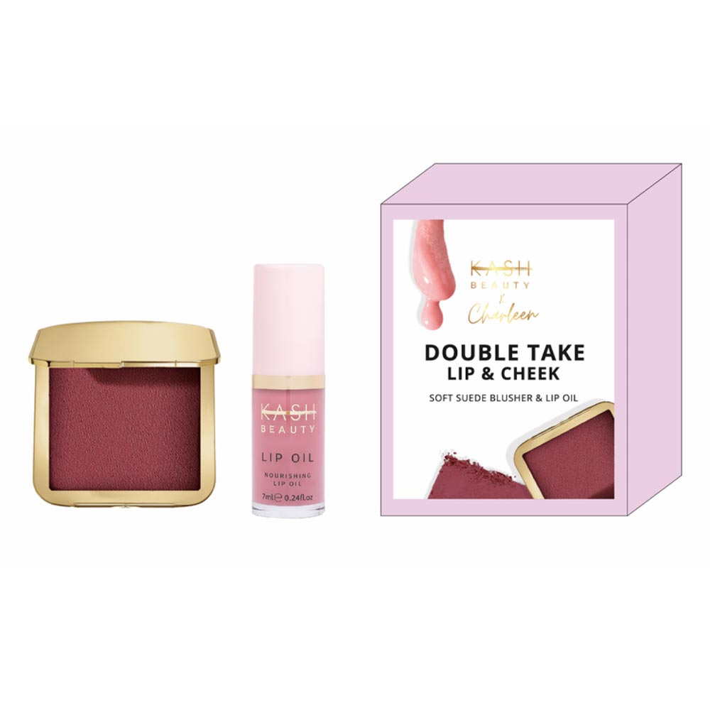 Kash Beauty Charleen Double Take Lip & Cheek Gift Set