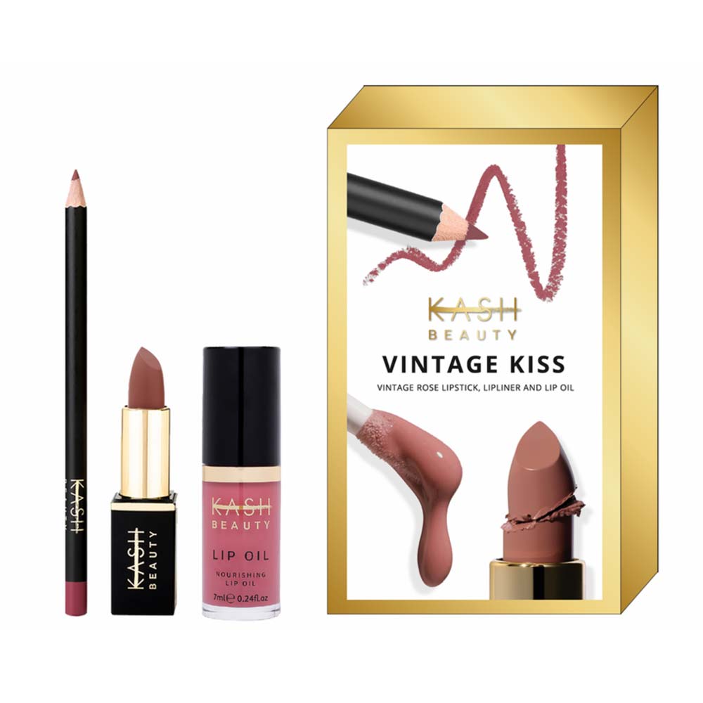Kash Beauty Vintage Kiss Gift Set